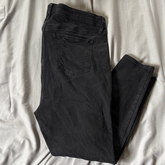 Torrid Black Distressed/Ripped Skinny Jeans – Plus Size - Picture 6 of 6